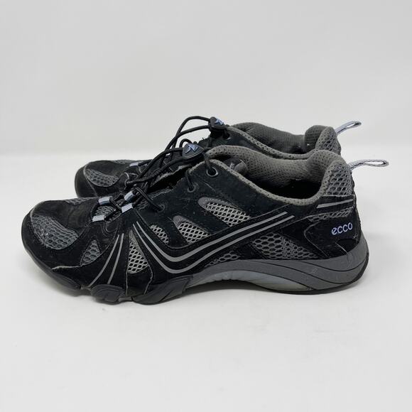 Ecco Terracruise LT Mens Outdoor Shoes Black Size 39L 8-8.5 Low Vent Trail - Picture 3 of 12
